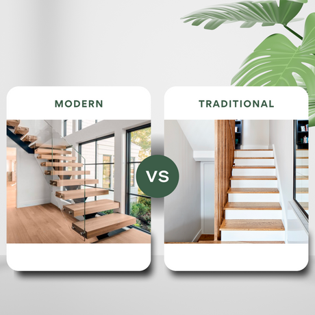 Stairway Dilemma: Modern or Traditional?