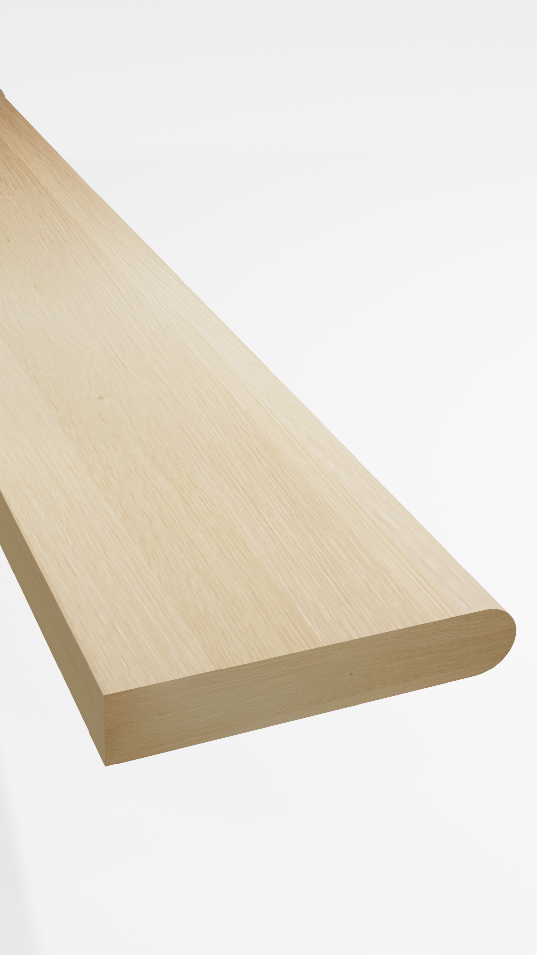 3/4" White Oak Landing Tread