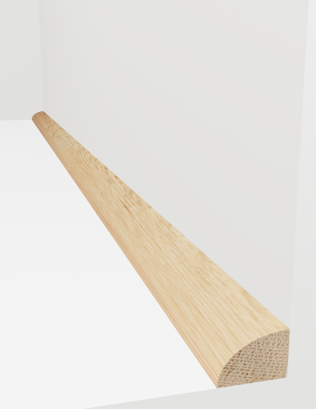 Quarter Sawn White Oak Quarter Round Molding
