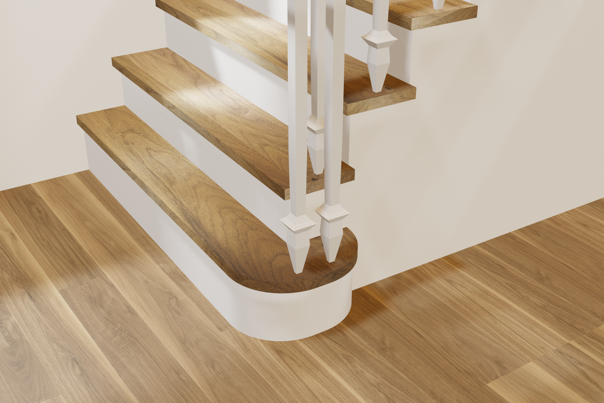 Walnut Starter Tread