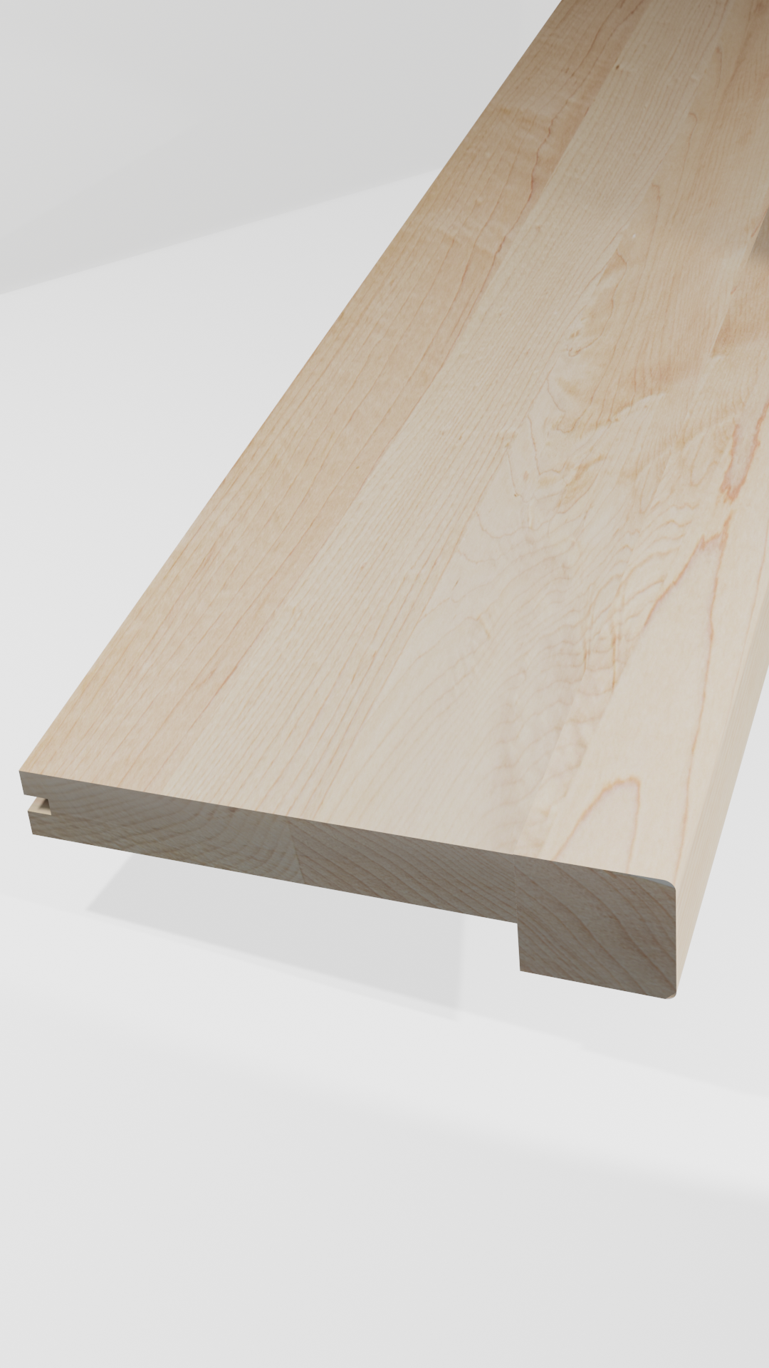 1" Maple Landing Tread