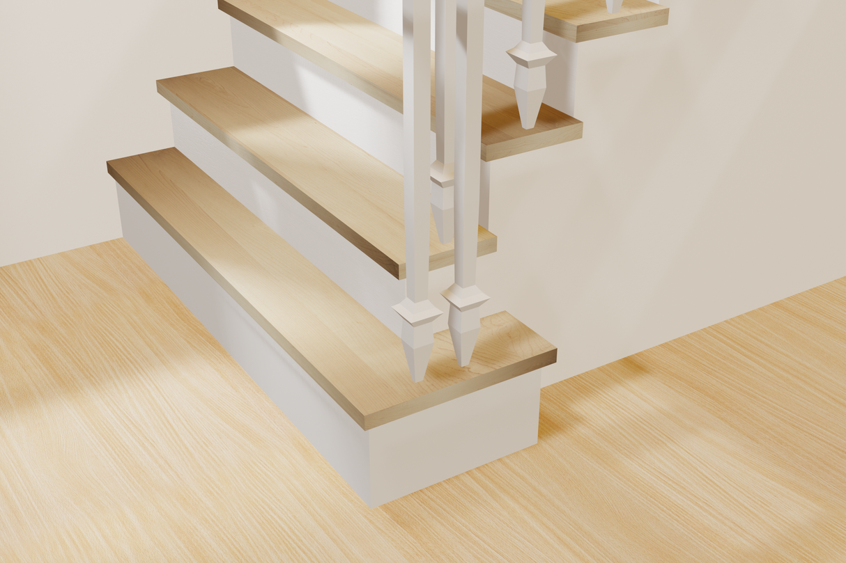 Maple Square Starter Tread