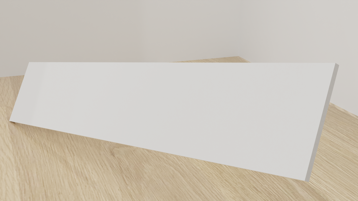 Primed Poplar Stair Riser