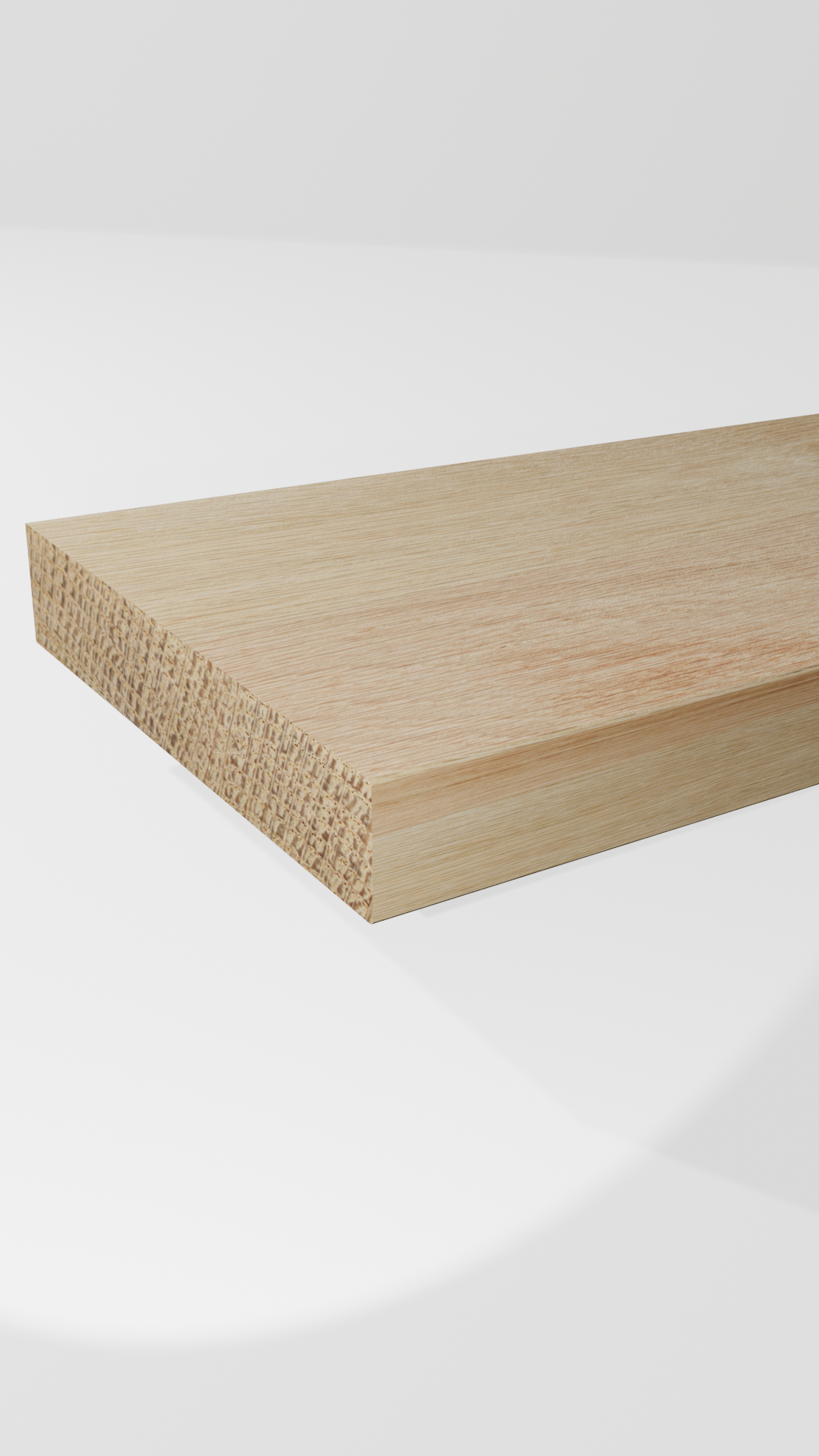 3/4" White Oak Landing Tread