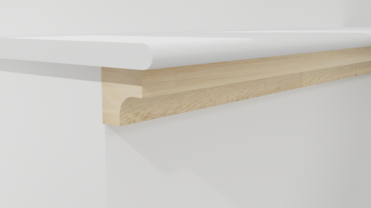 White Oak Scotia Molding