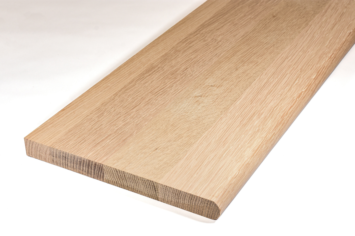 Quarter Sawn White Oak Stair Tread Hardwood Stairs Direct
